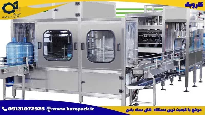 دستگاه پرکن آب معدنی گالنی 20 لیتری